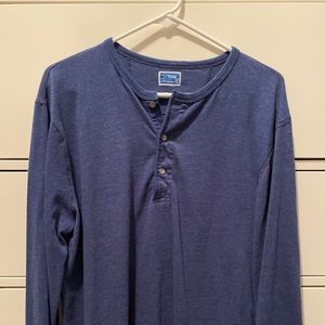 Men’s long sleeve Henley